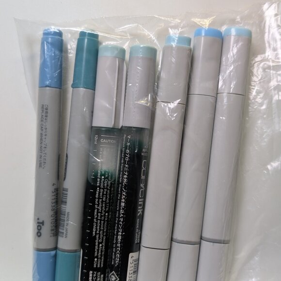 47 Copic Markers & 17 Marker Ink Refills, Gently Used/Like New/ Brand New - Picture 3 of 16